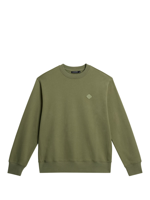 Thorne Crew Neck / Oil Green