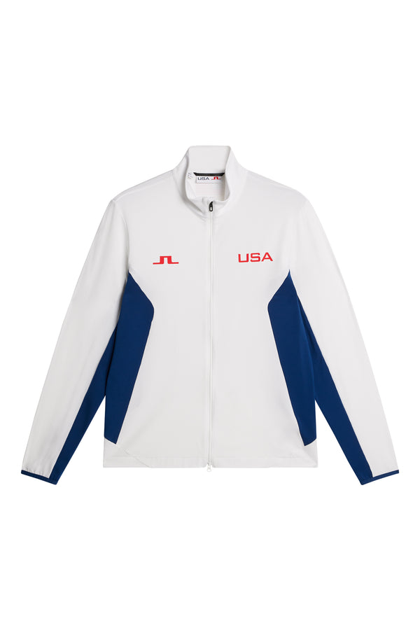 Constantin Full Zip / White