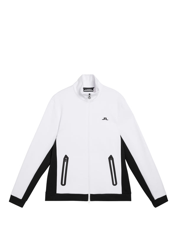 Callum Zip Jacket / White