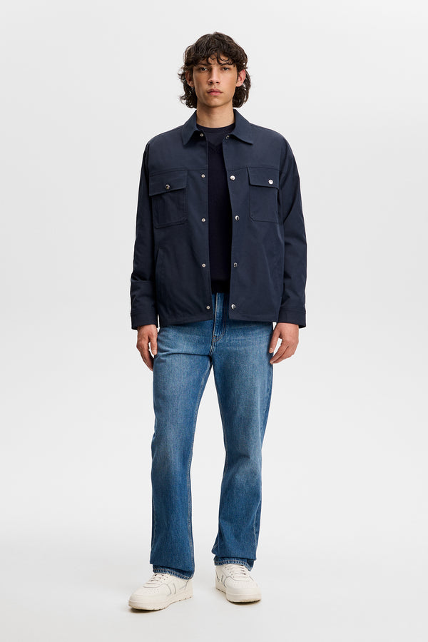 Lymann Knitted Sweater / JL Navy