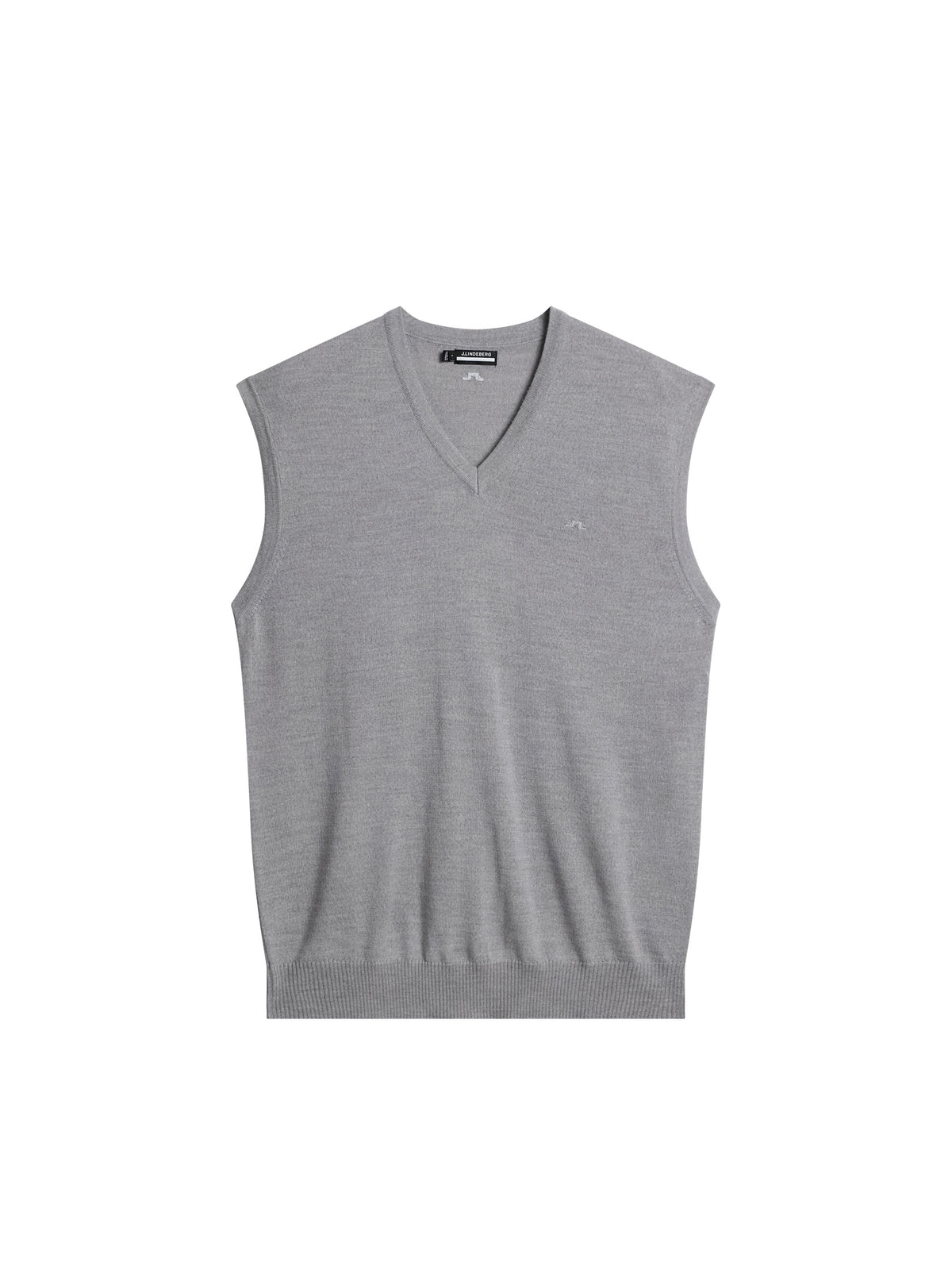 Liam Knitted Vest / Grey Melange