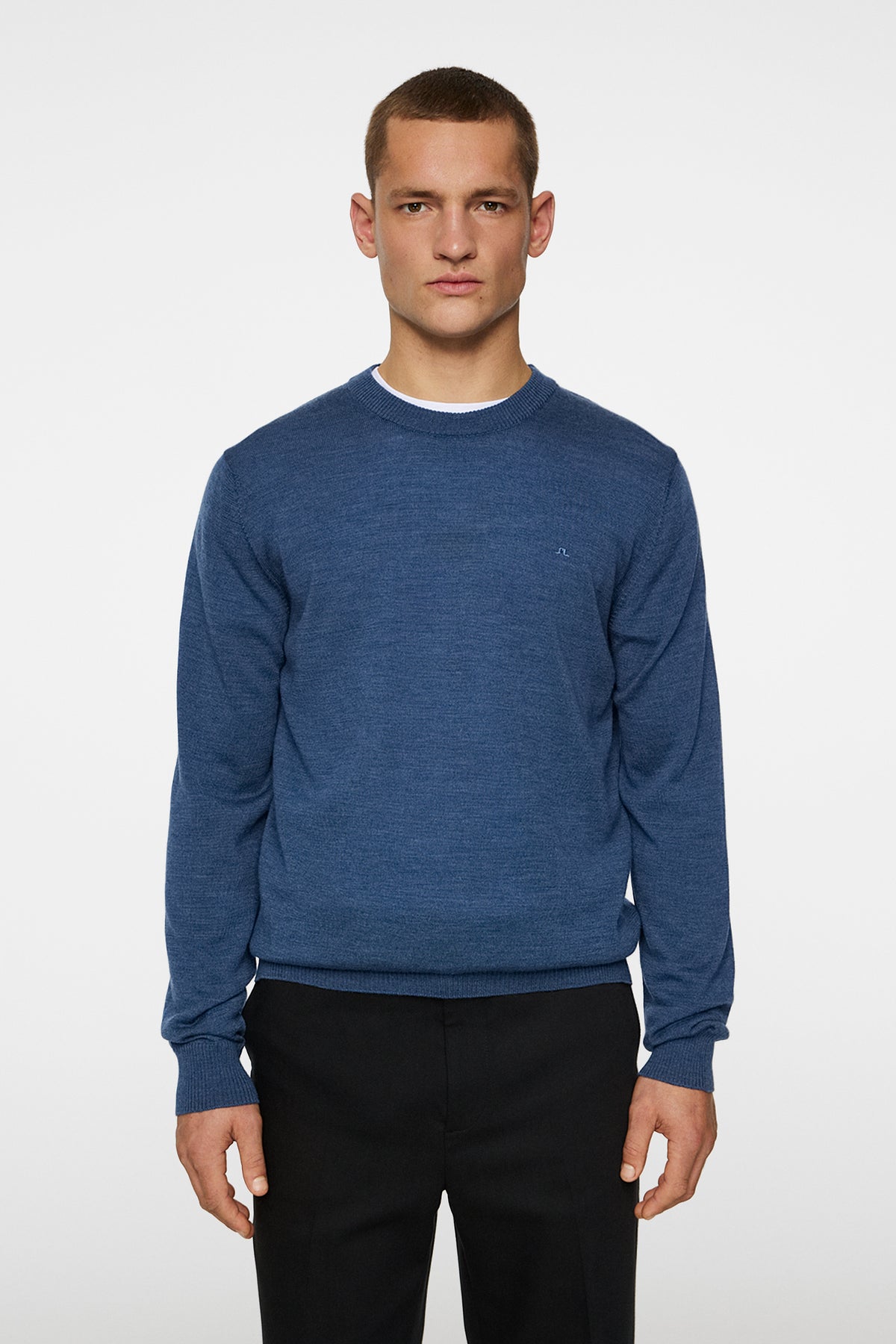 Keane Merino Crew Neck / Key Largo Melange