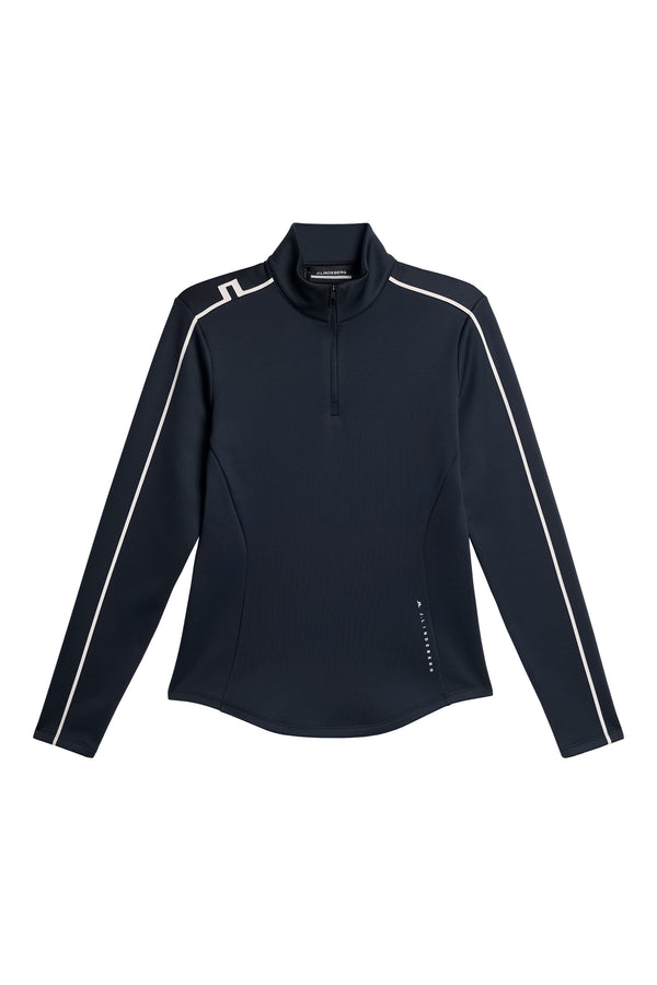 Nefe Quarter Zip Mid Layer / JL Navy