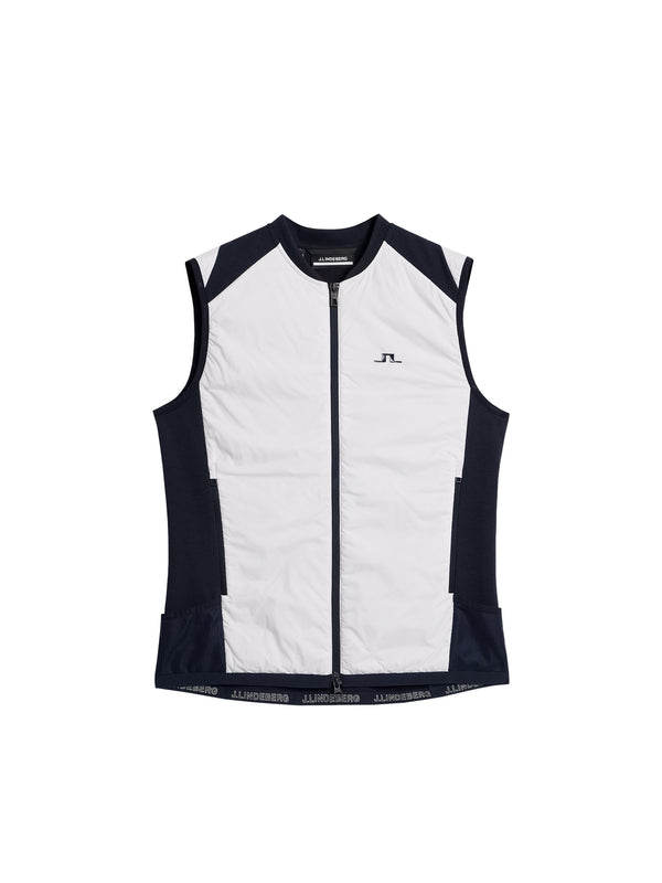 Sanaa Hybrid Vest / White