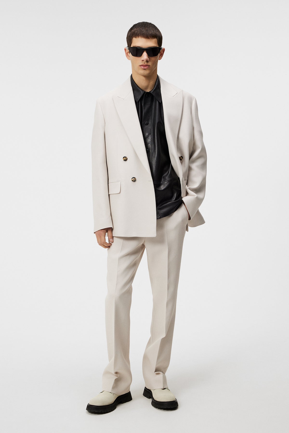 Gomor Double Weave Pants / Moonbeam