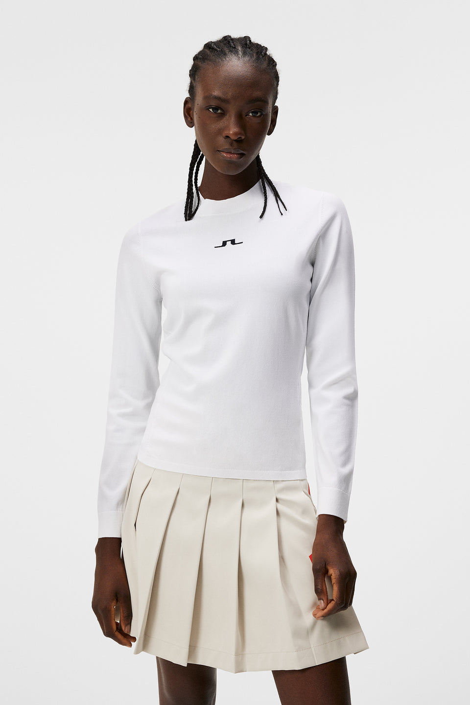 Meadow Knitted Sweater / White