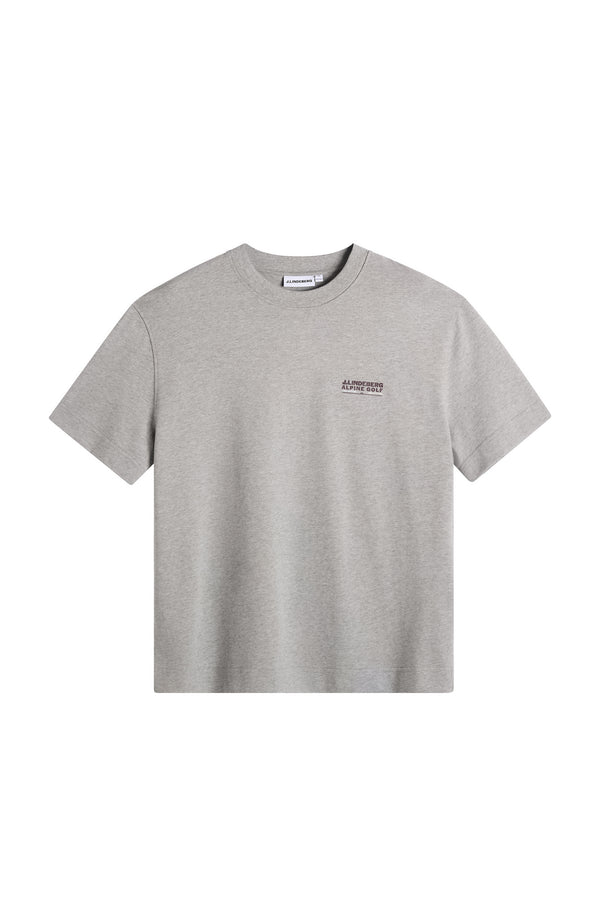 Bennett Heavy T-Shirt / Light Grey Melange