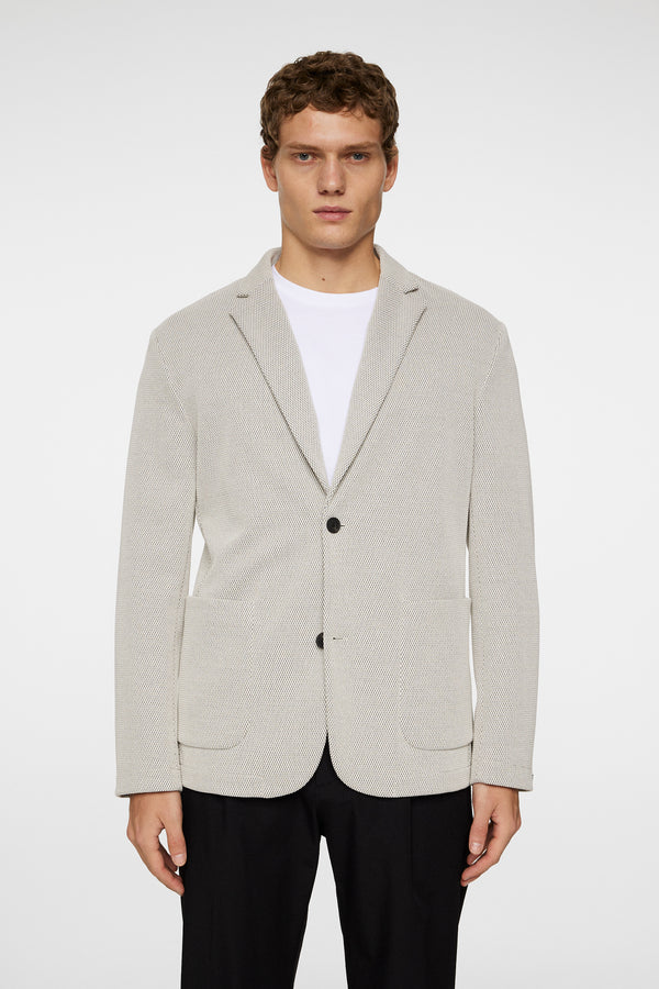 Calvon 3D pique Blazer / Moonbeam