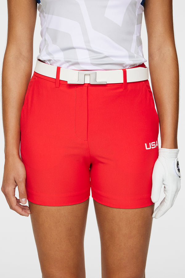 Gwen Shorts / Flame Scarlet