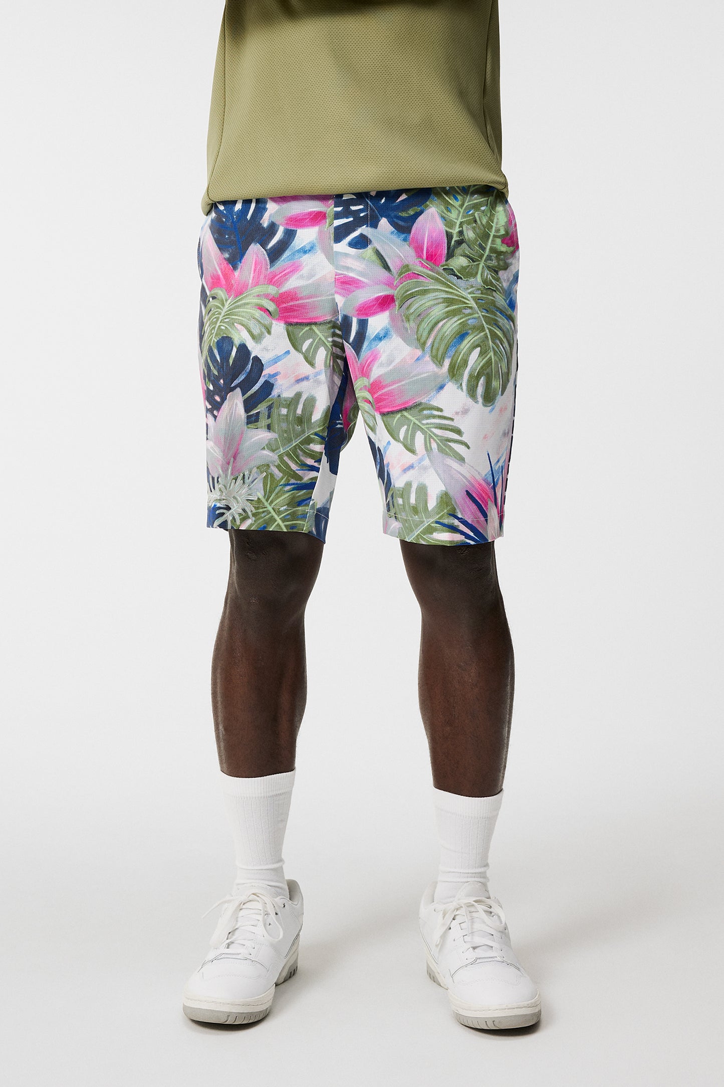 Tim Print Shorts / Calypso Oil Green – J.Lindeberg