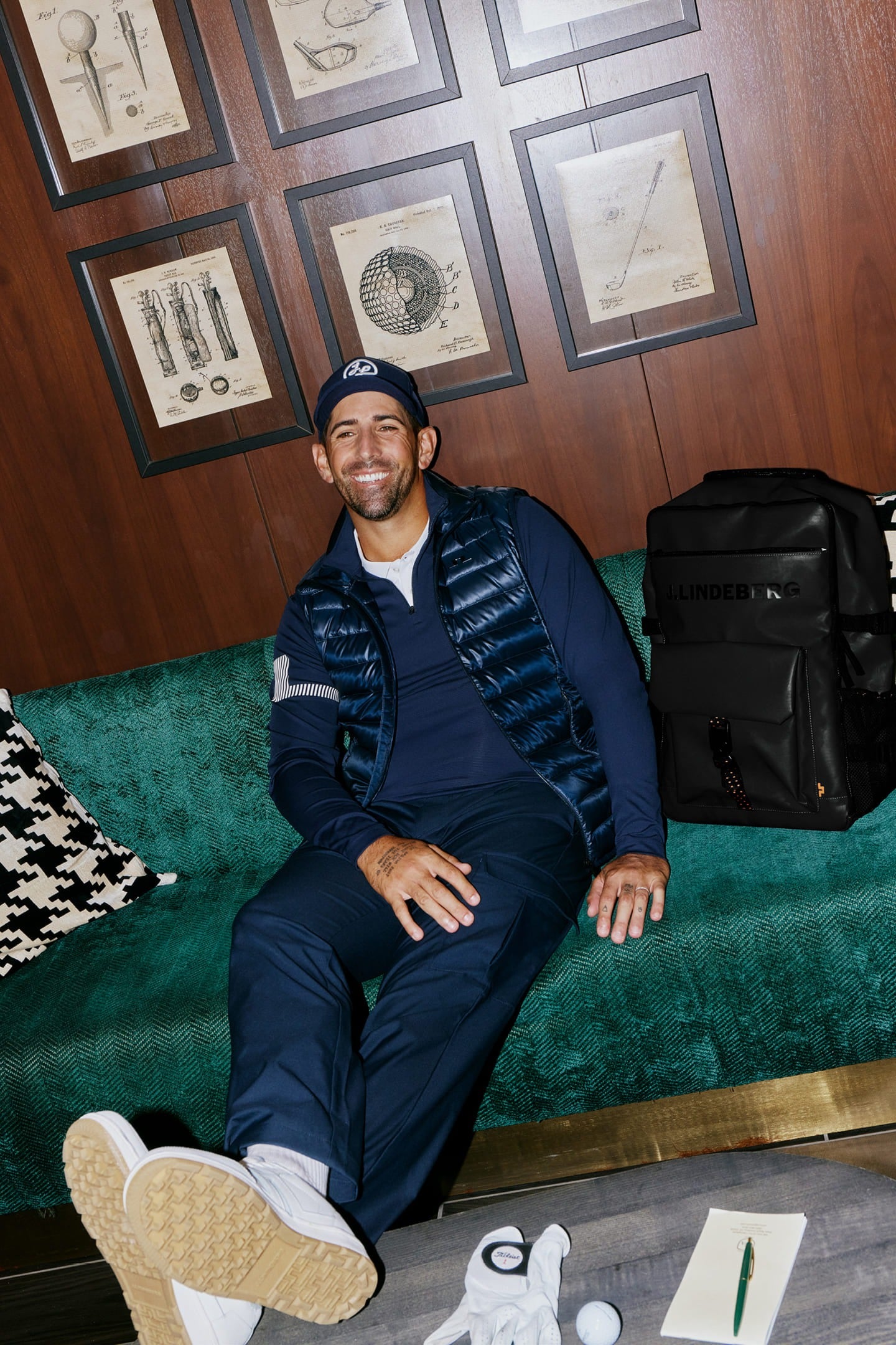 Heath Strike Mid Layer / JL Navy | J.Lindeberg Official