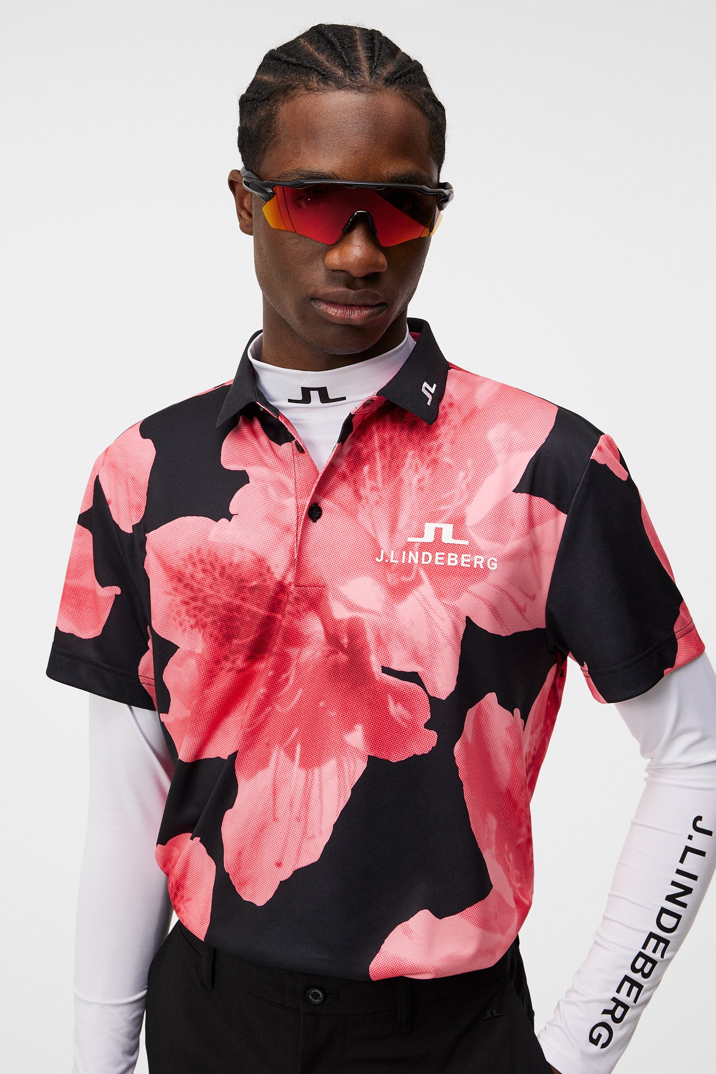 K*♪様 J.LINDEBERG ジェイリンドバーグ GOLF POLO ポロシ KV Tour Golf Polo / Azalea – J.Lindeberg