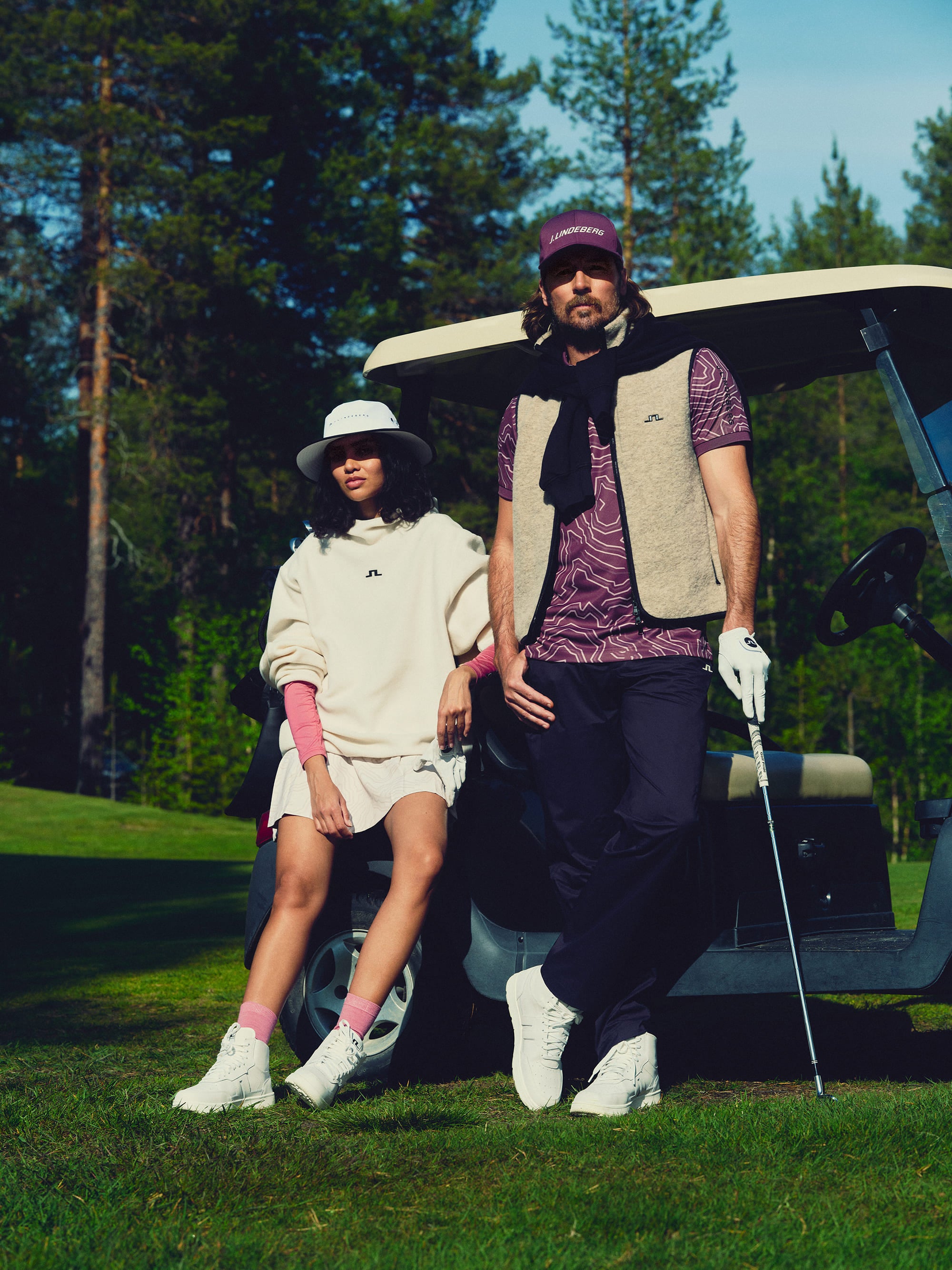 Adina Golf Skirt / White – J.Lindeberg