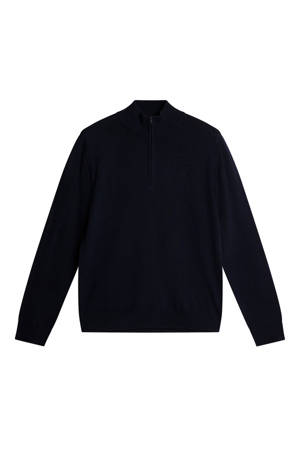 Kiyan Merino Quarter Zip / JL Navy