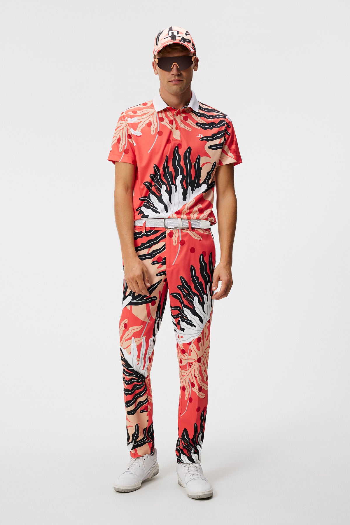 Martin Print Regular Fit / Paradise Monstera Coral