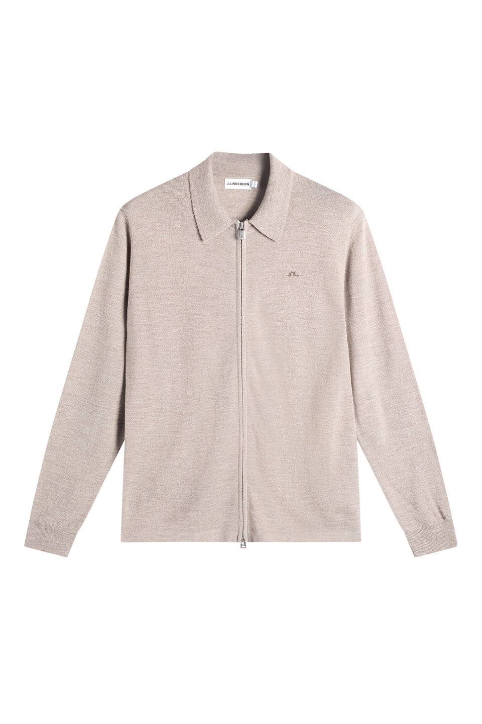 Kaleb Merino Cardigan / Brindle Melange