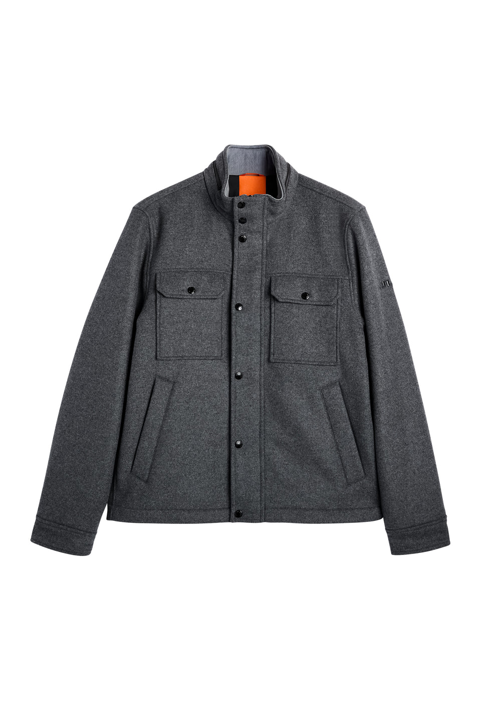 Bailey Wool Jacket / Mid Grey Melange