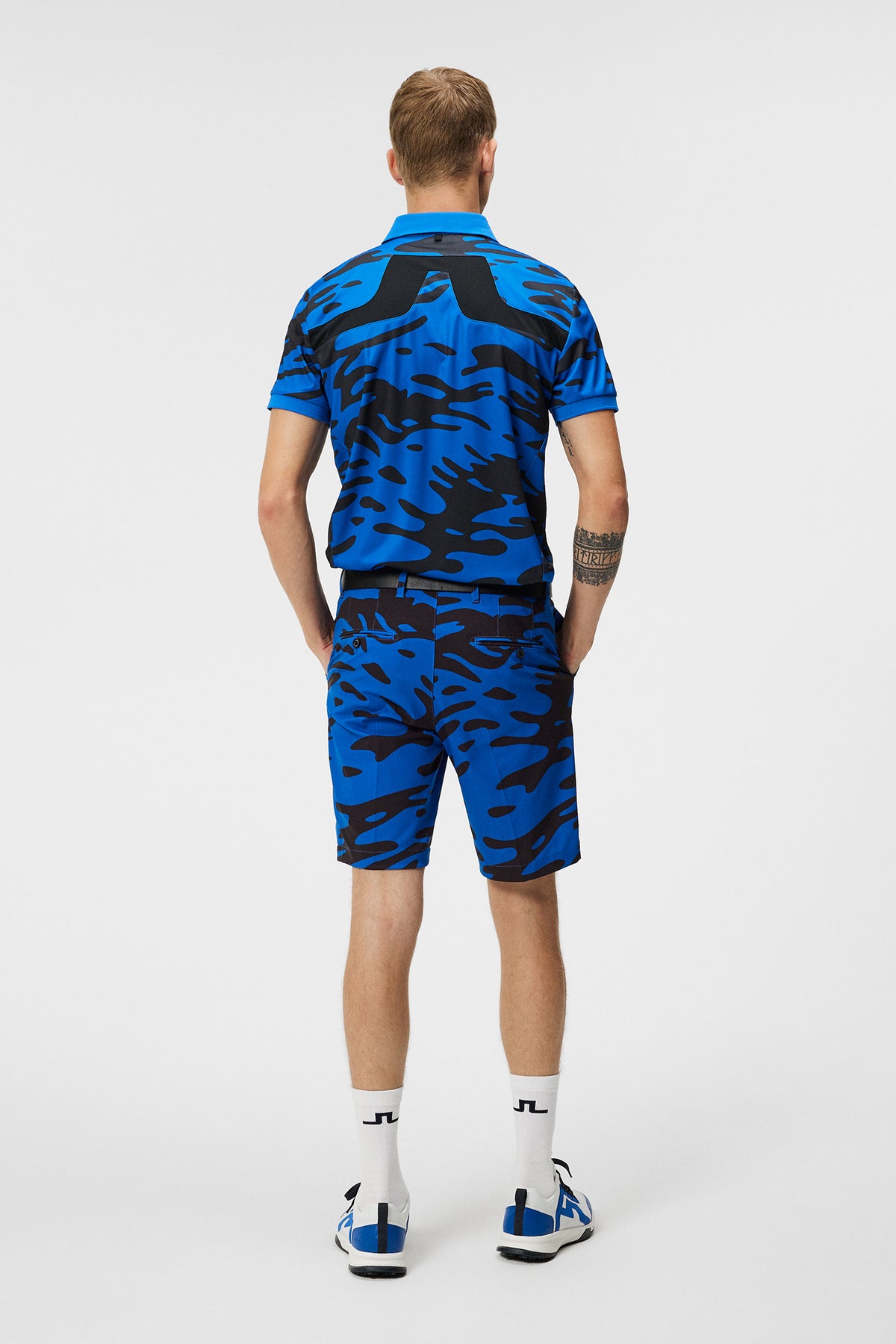 Tim Print Shorts / Neptune Nautical Blue