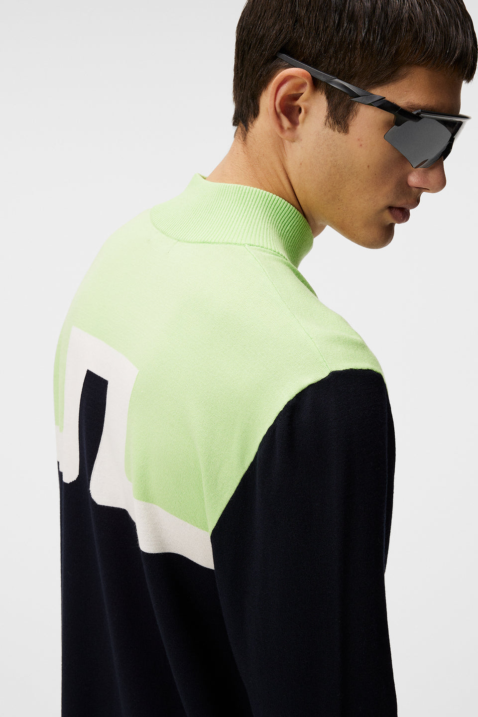 Jeff Knitted Sweater / JL Navy