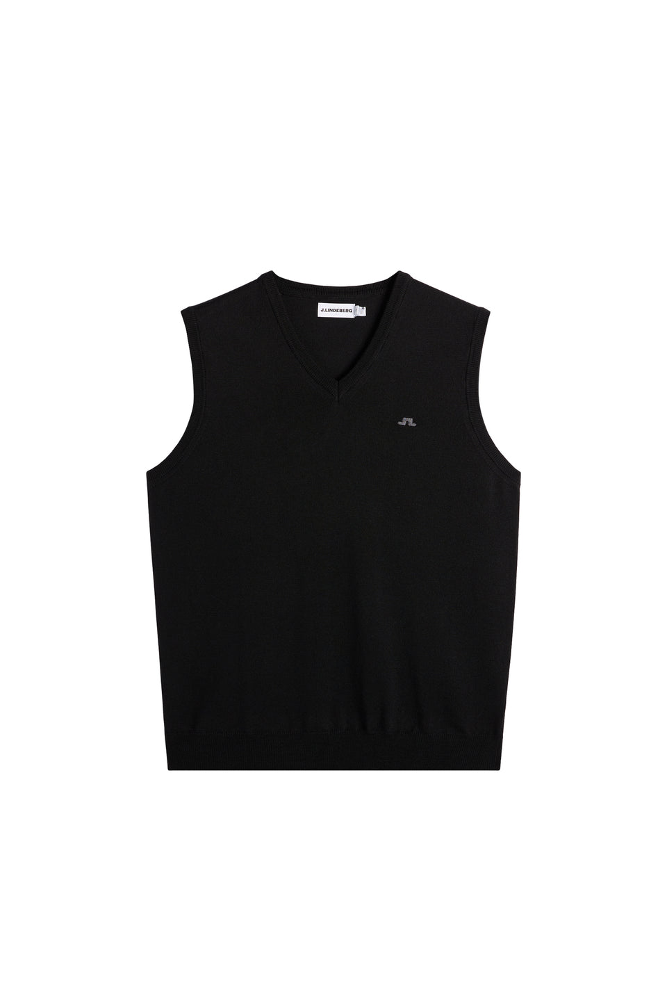 Liam Knitted Vest / Black