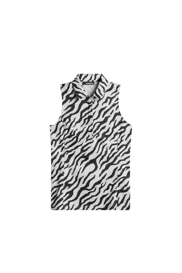 Dena Print Sleeveless Top / Tour Tiger Moonbeam M