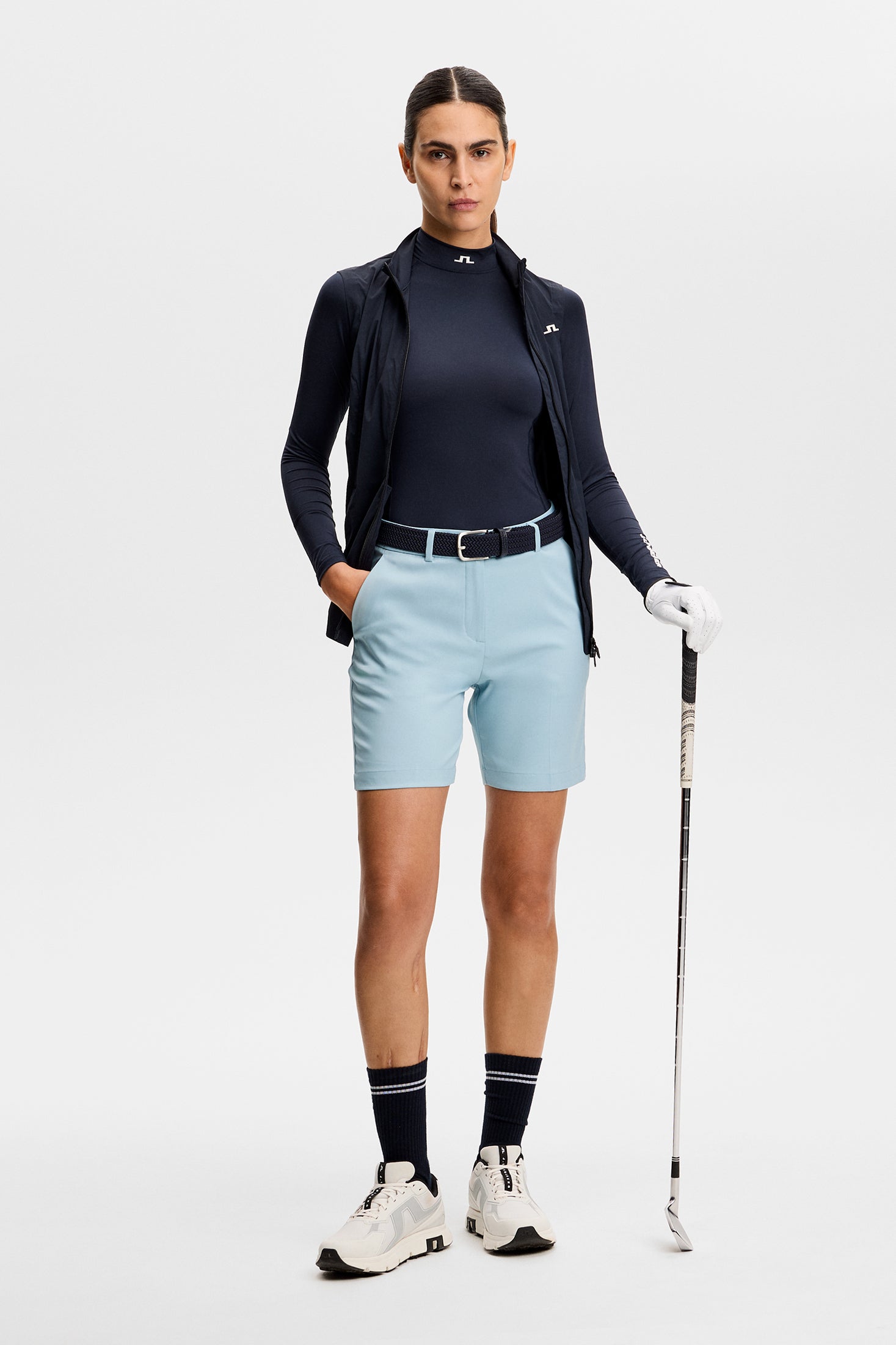 Gwen Long Shorts / Forget-Me-Not – J.Lindeberg EU