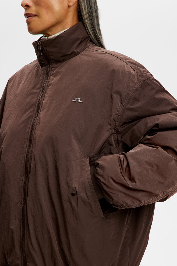 Eden Padded Jacket / Seal Brown