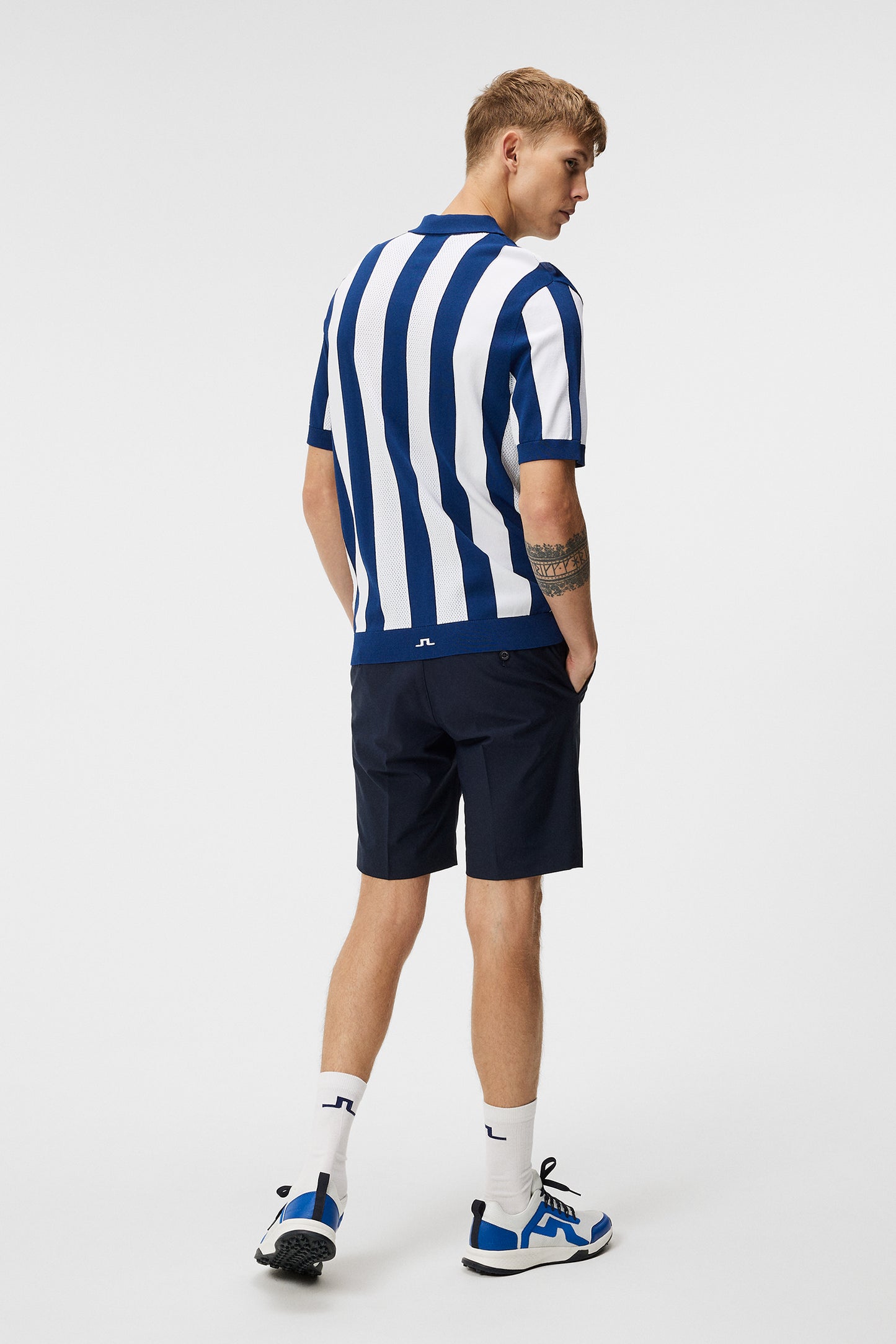 Maseo Knitted Shirt / Estate Blue