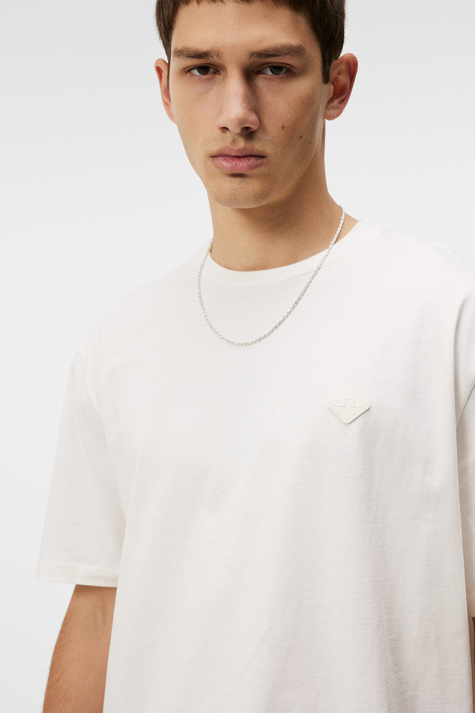 Hale Logo Patch T-Shirt / Cloud White