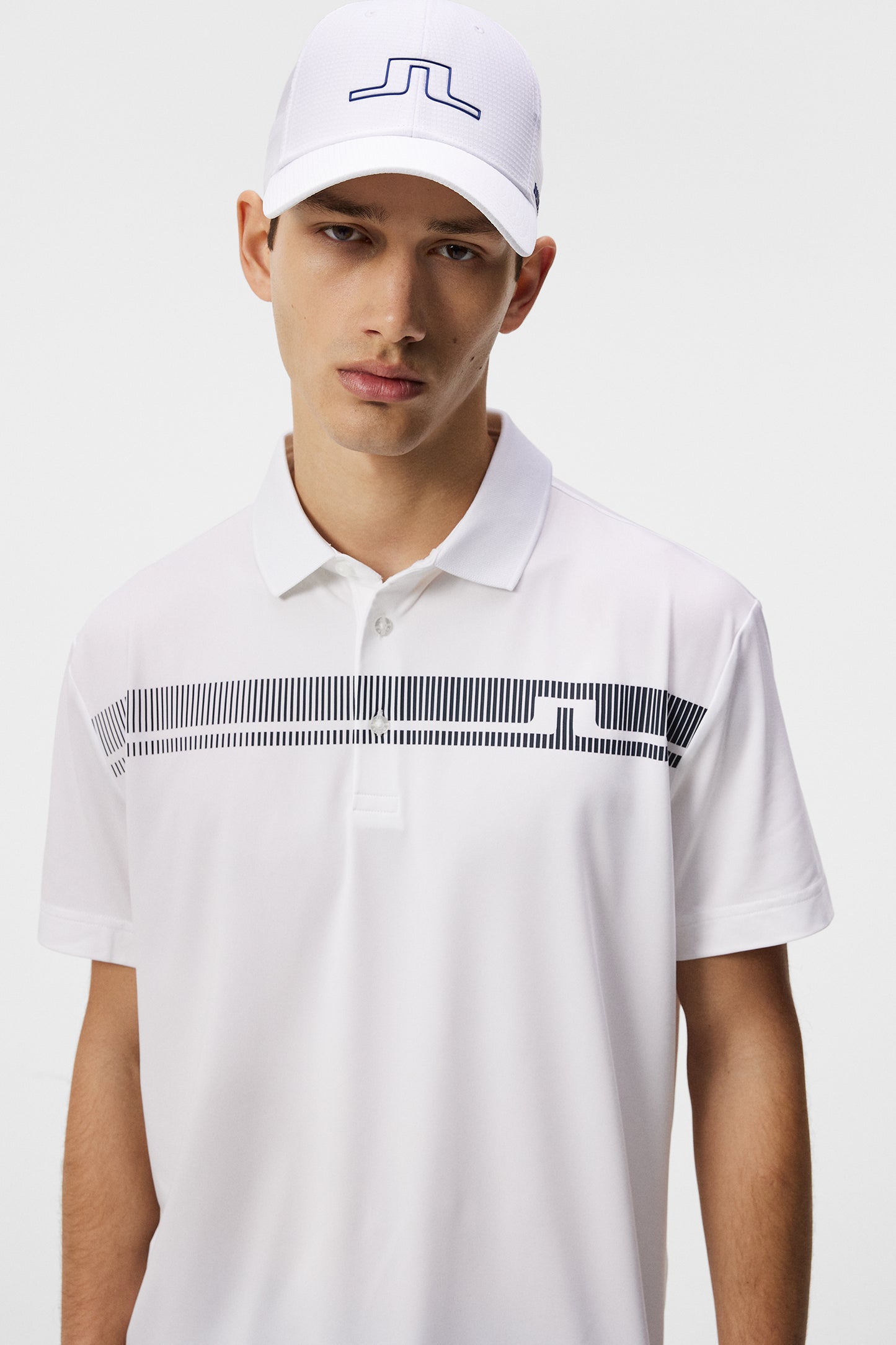 Klas Regular Fit Golf Polo / White