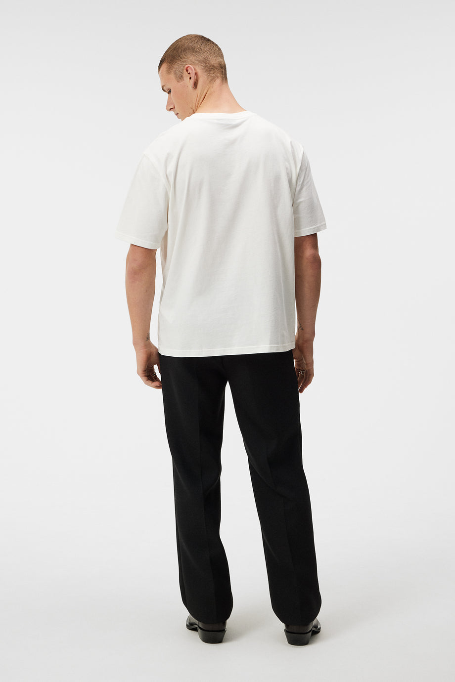 Hale Logo Patch T-Shirt / Cloud White