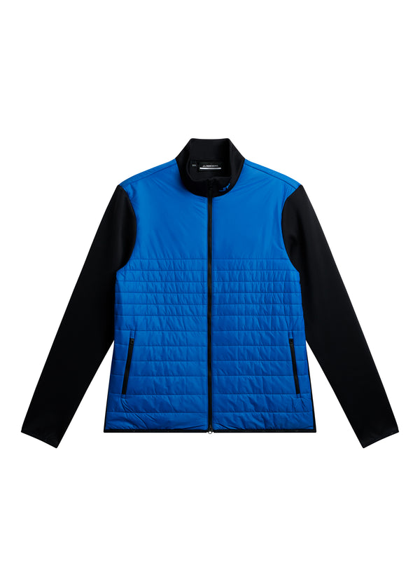 Martino Quilt Hybrid Jacket / Nautical Blue