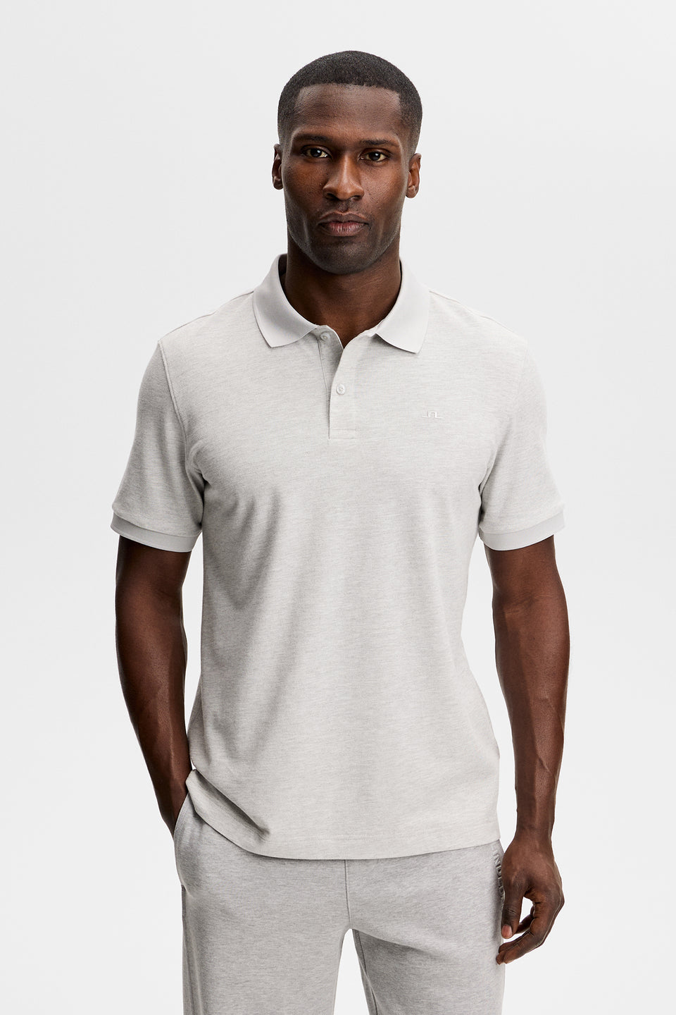Verse Polo / Light Grey Melange
