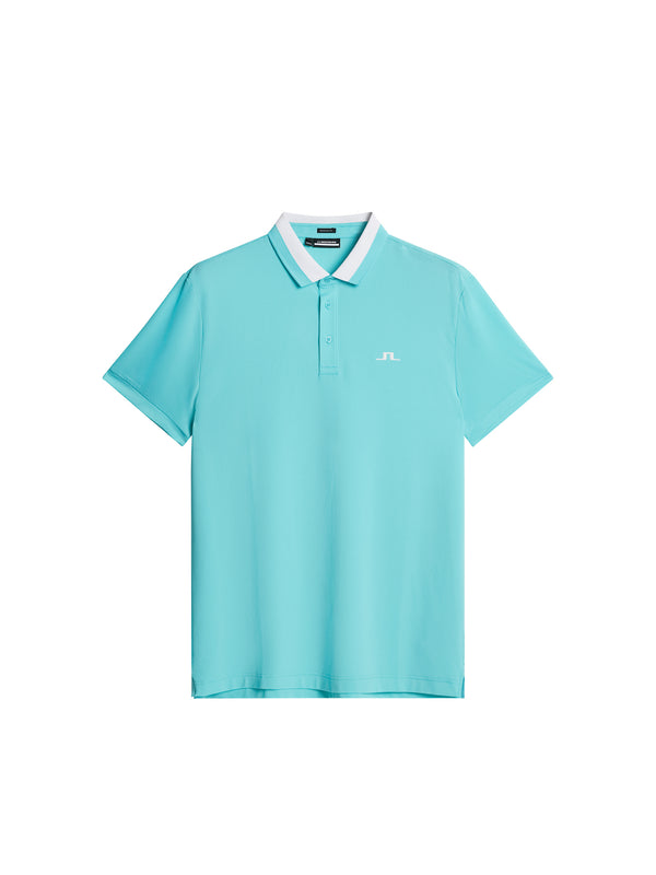Benji Regular Fit Polo / Blue Curacao