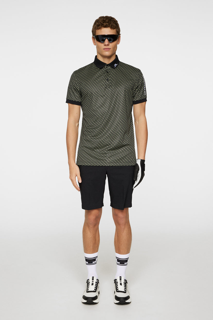 Tour Tech Print Polo / Paradise Jadeite M main image 0