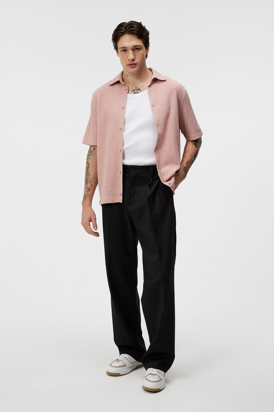 Torpa Airy Structure Shirt / Powder Pink