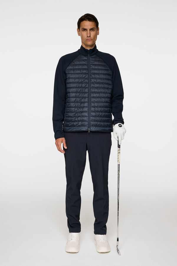 Hayden Quilt Hybrid Jacket / JL Navy