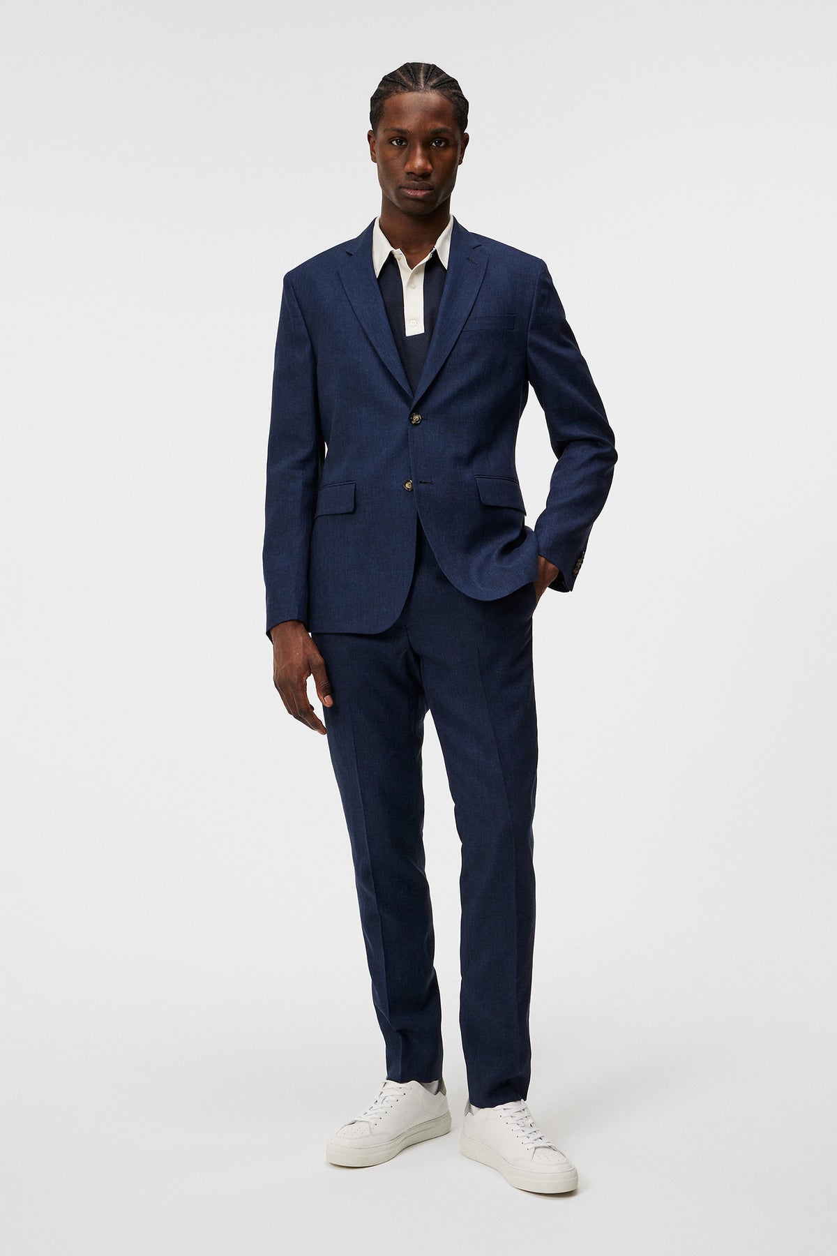 Hopper U Super Linen Blazer / JL Navy