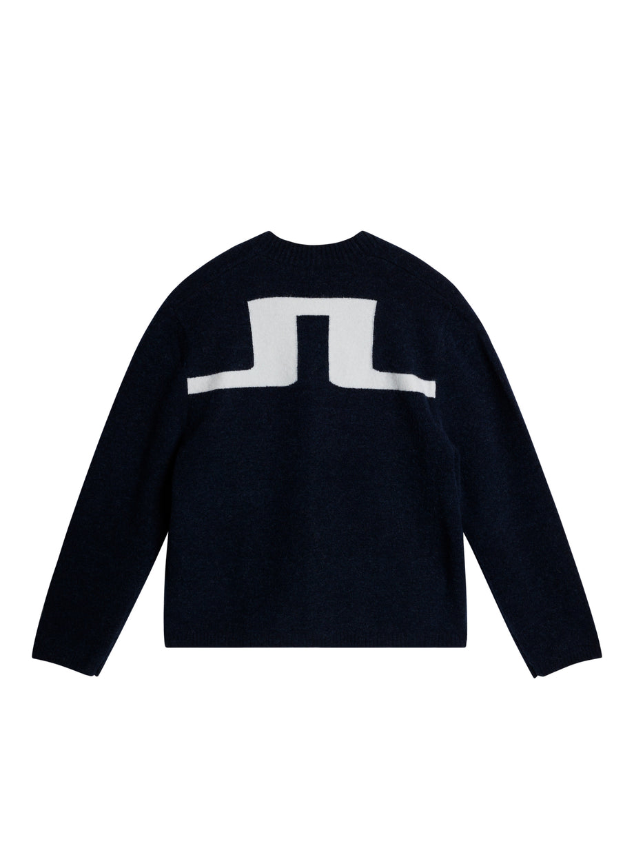 Clarke Knitted Cardigan / JL Navy