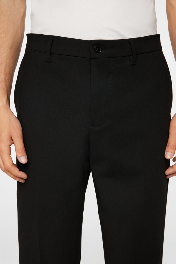 Gabi Compact Stretch Pants / Black