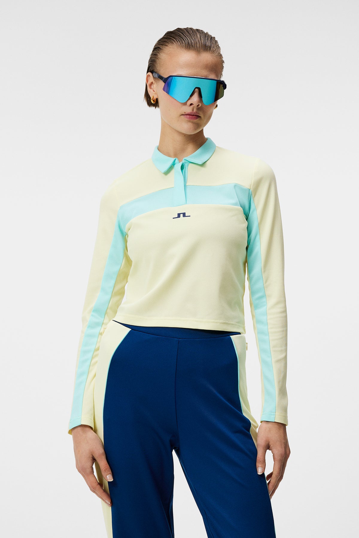 Zahara Long Sleeve Polo / Wax Yellow