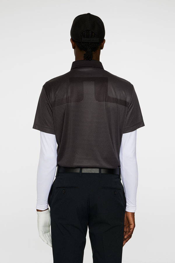 Marvin Stripe Polo / Asphalt