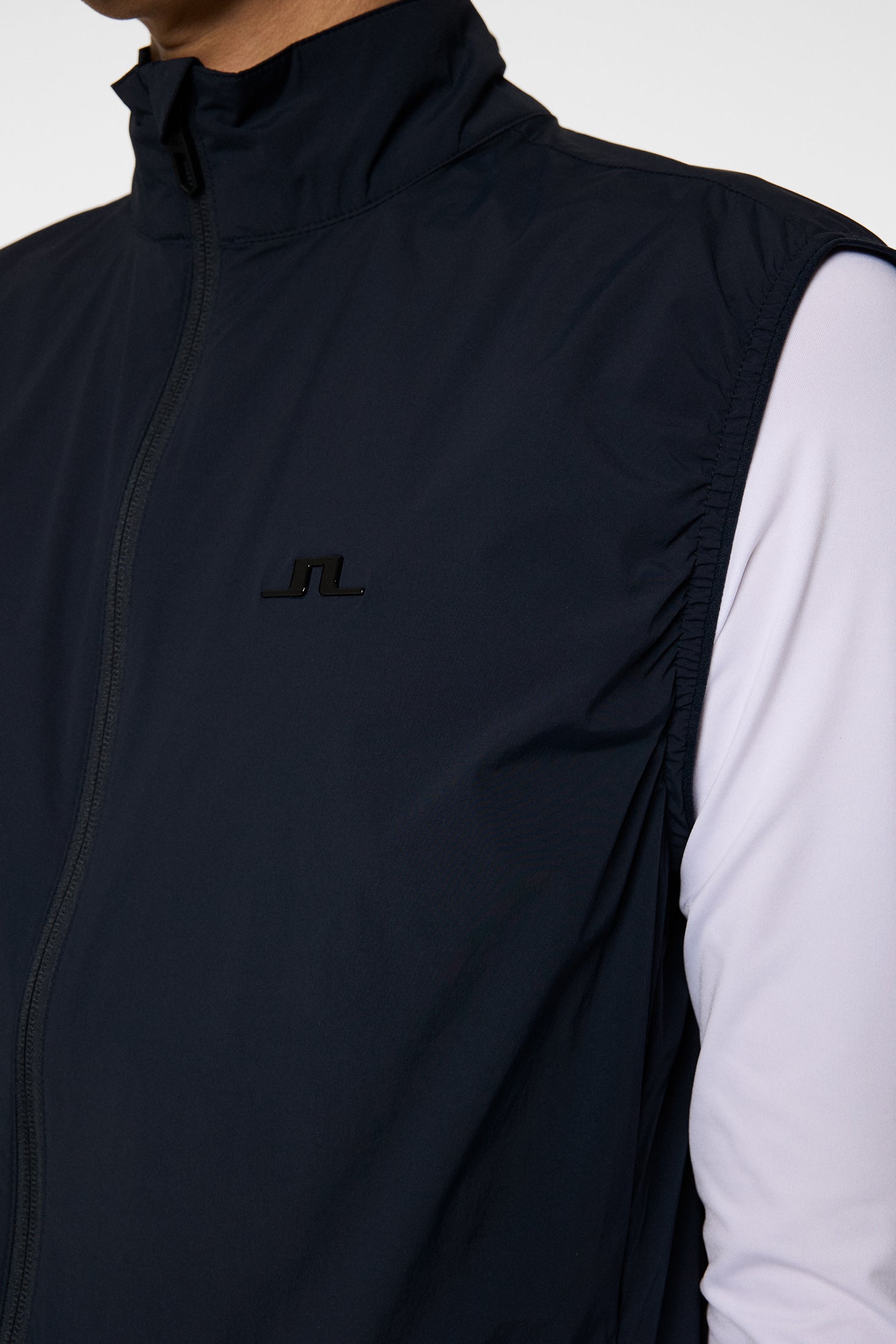 J.LINDEBERG リバーシブル 中綿ボアベスト ダブルジップ 2way S Ash Light Packable Vest / JL Navy – J.Lindeberg EU