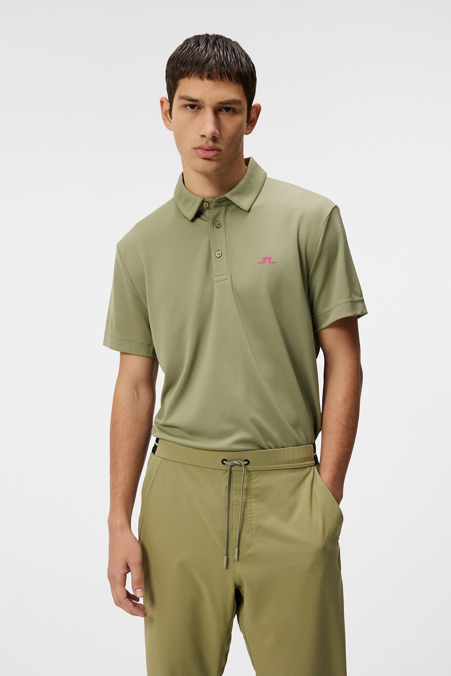 Peat Regular Fit Polo / Oil Green