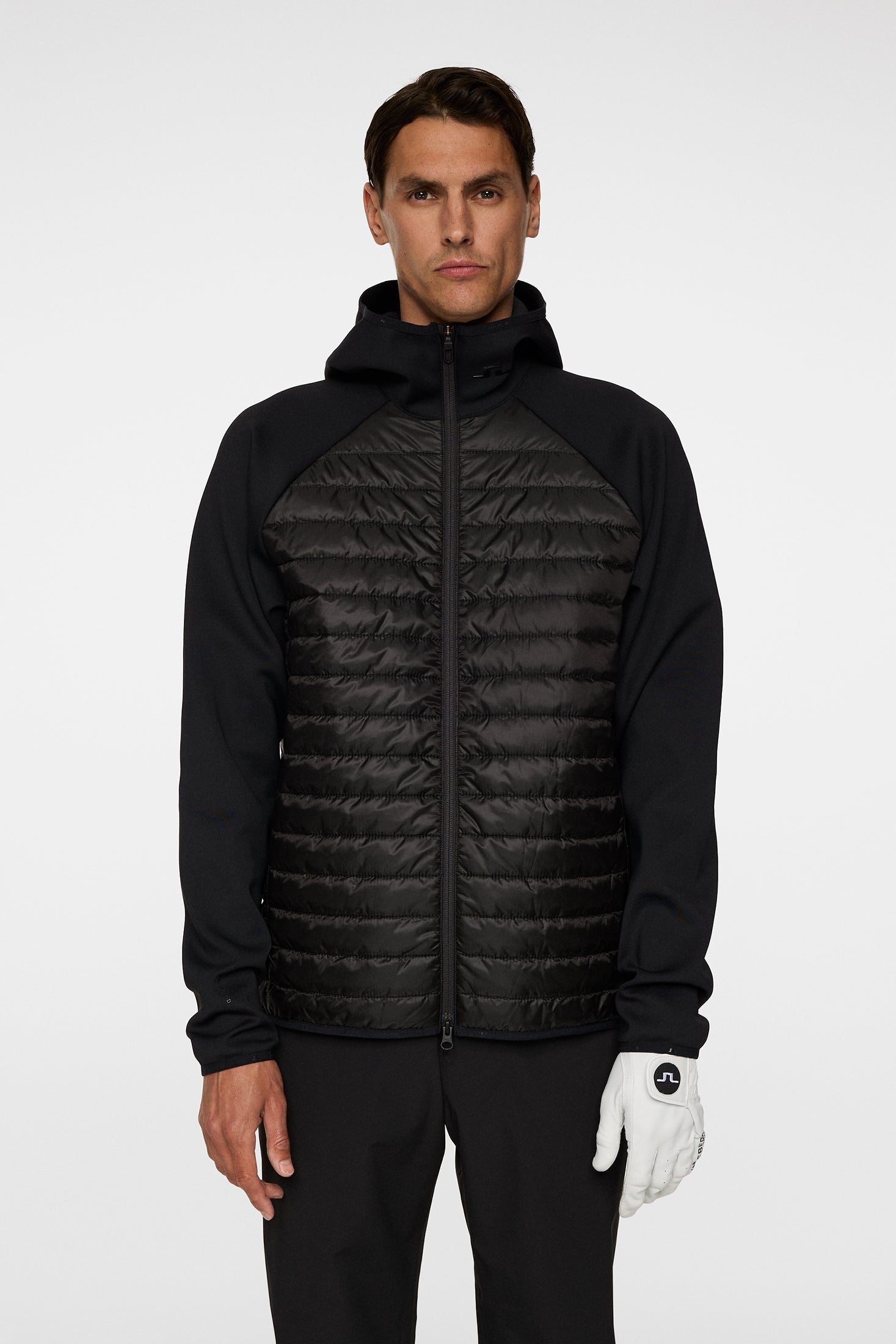 Hayden Quilt Hybrid Hood / Black – J.Lindeberg