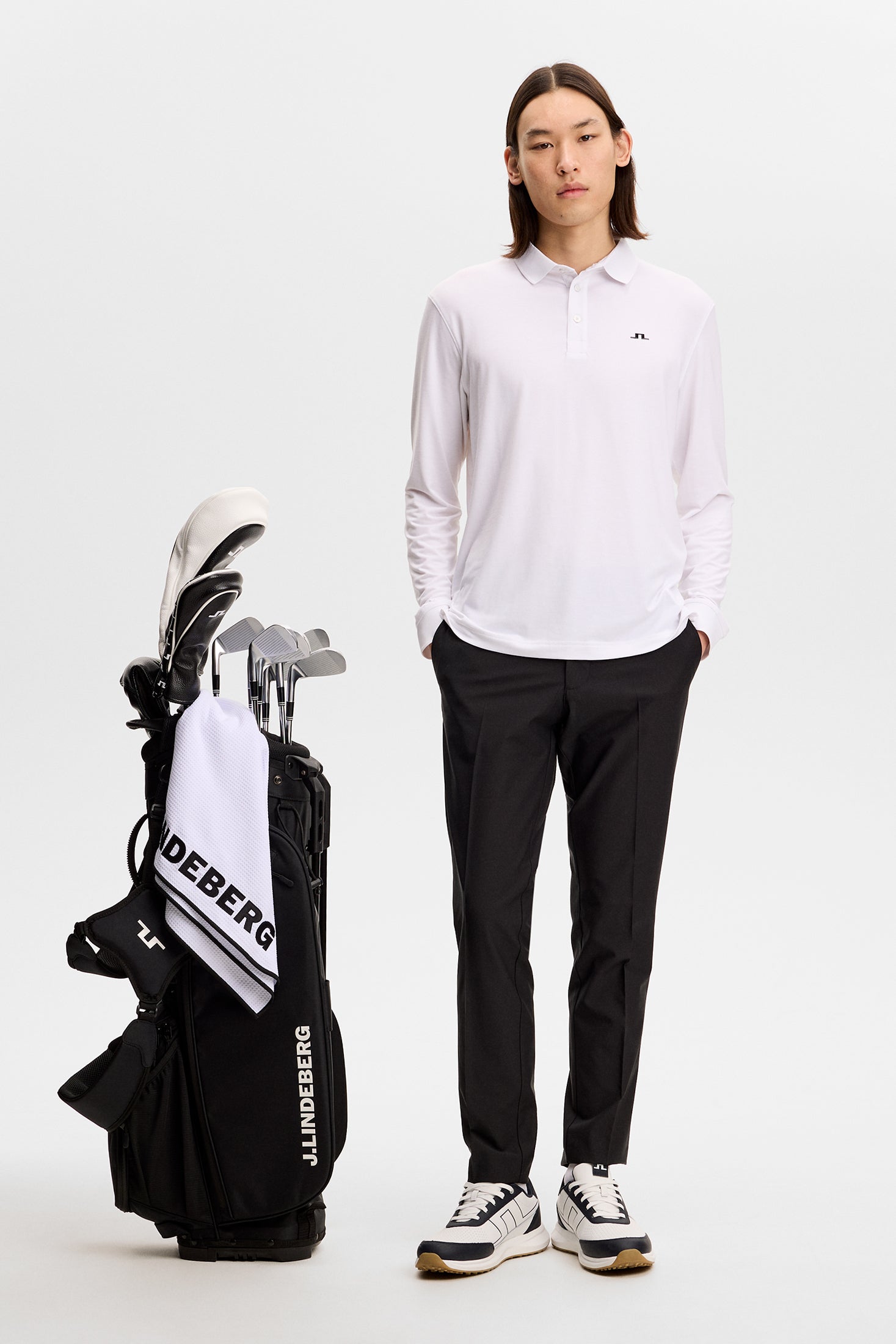 J.LINDEBERG ゴルフシャツ Sサイズ Florian LS Polo Shirt | Golf | J.LINDEBERG®