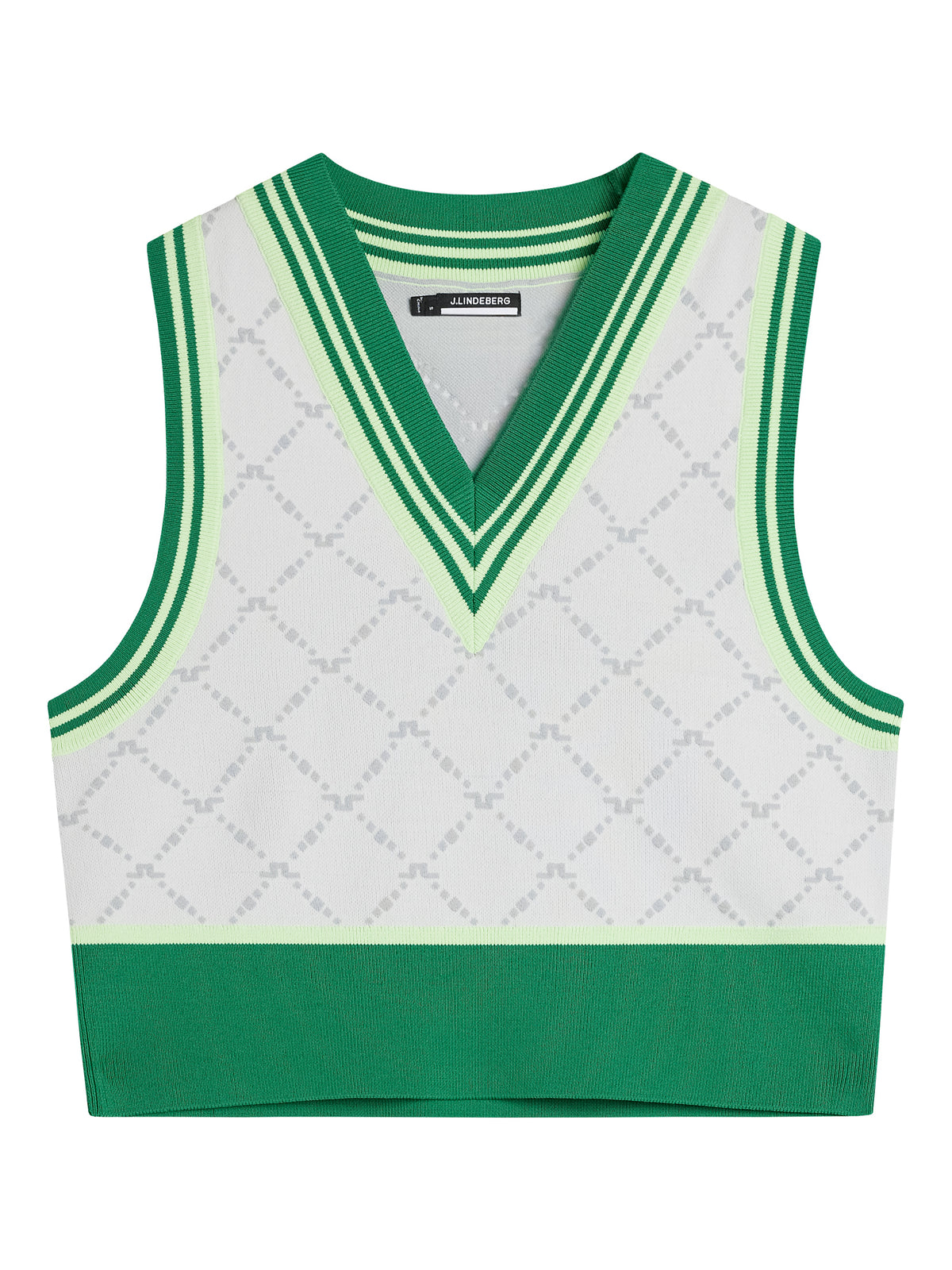 Barbados Knitted Vest / White