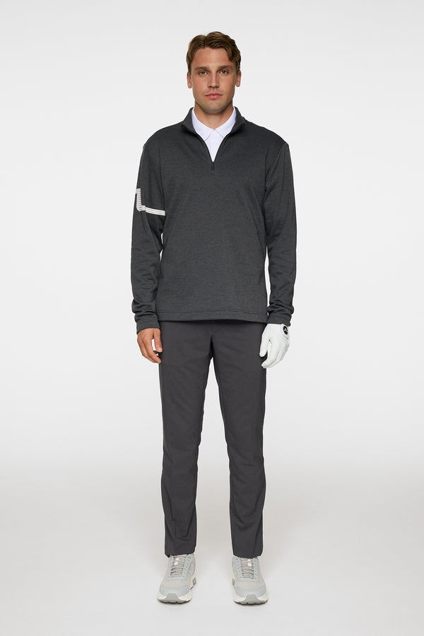 Heath Strike Mid Layer / Asphalt and Black Melange