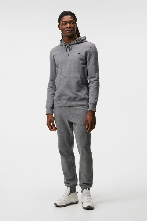 Cal Sweat Hoodie / Mid Grey Melange