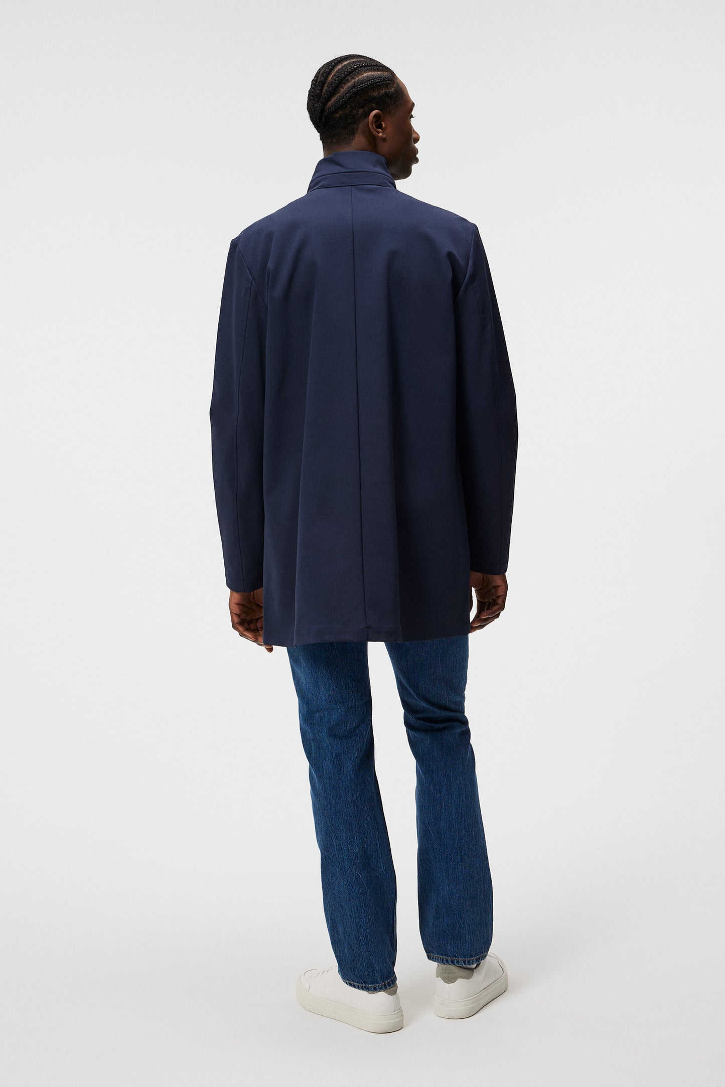 Tepley midlength jacket / JL Navy